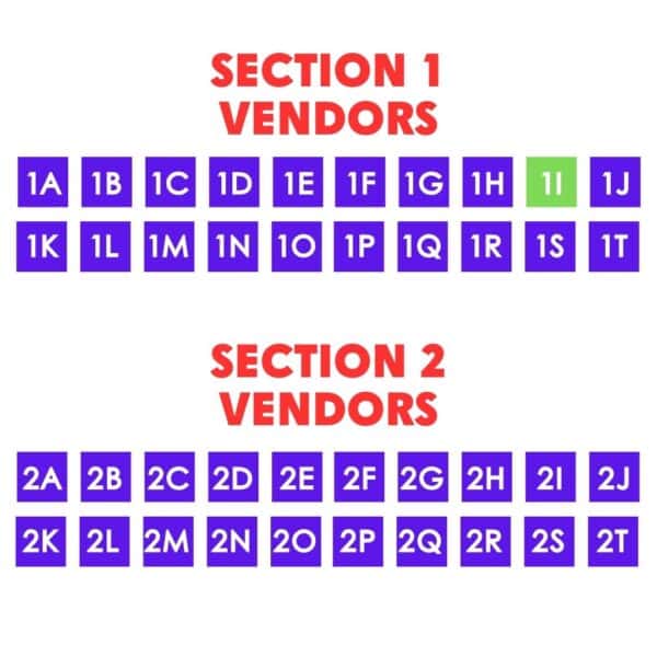 10' x 10' Vendor Space 1I