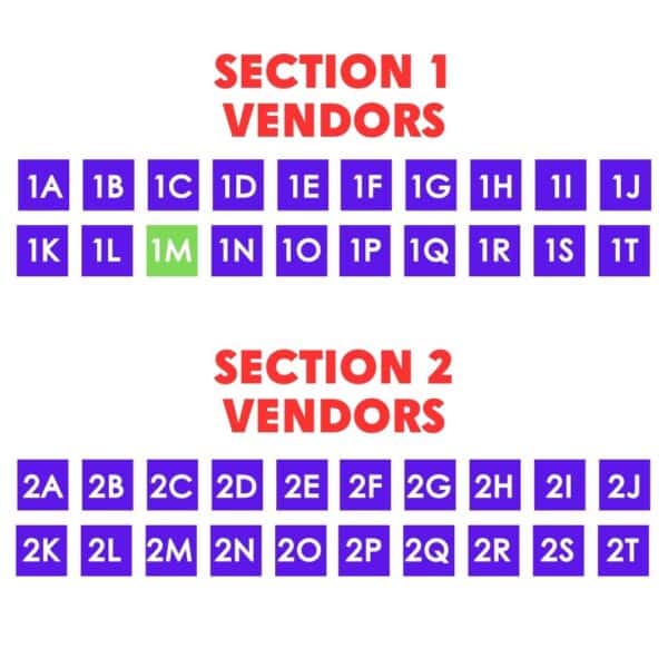 10' x 10' Vendor Space 1M