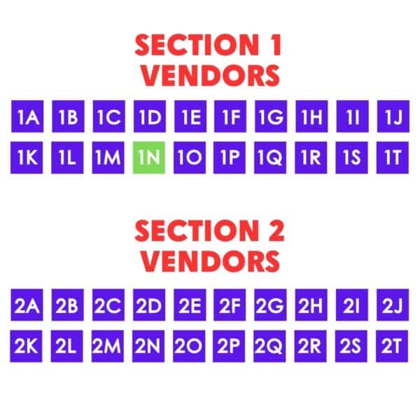 10' x 10' Vendor Space 1N