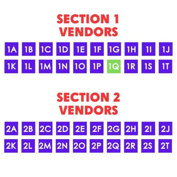 10' x 10' Vendor Space 1Q