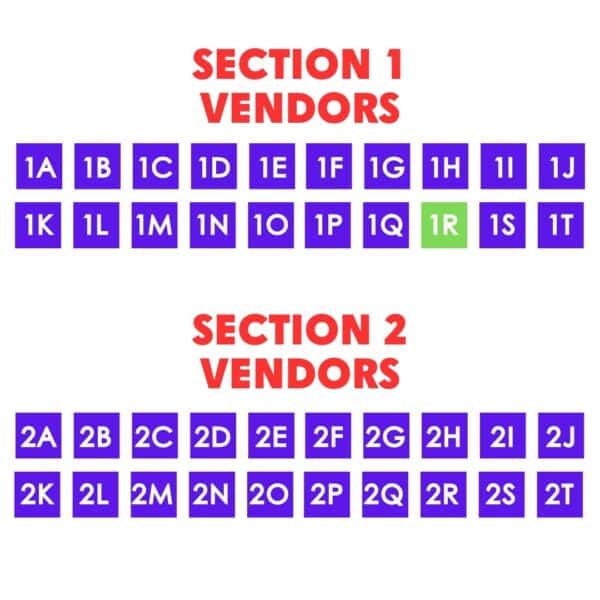 10' x 10' Vendor Space 1R