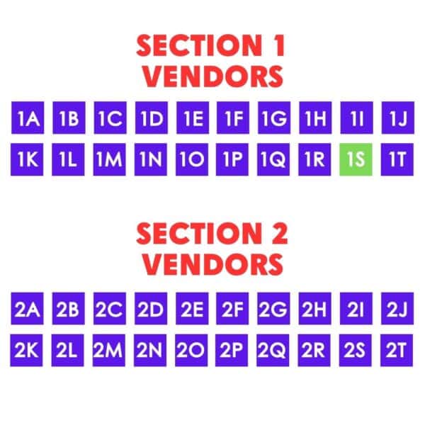 10' x 10' Vendor Space 1S