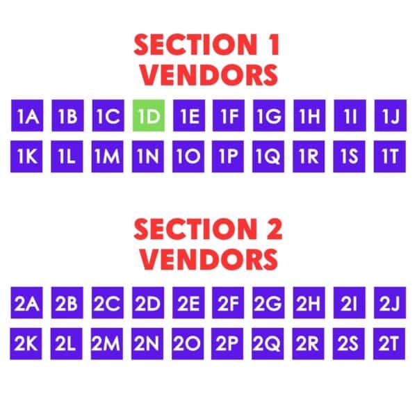 10' x 10' Vendor Space 1D