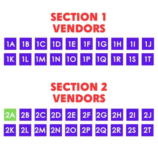 10' x 10' Vendor Space 2A