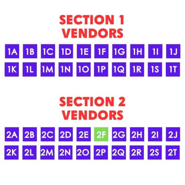 10' x 10' Vendor Space 2F