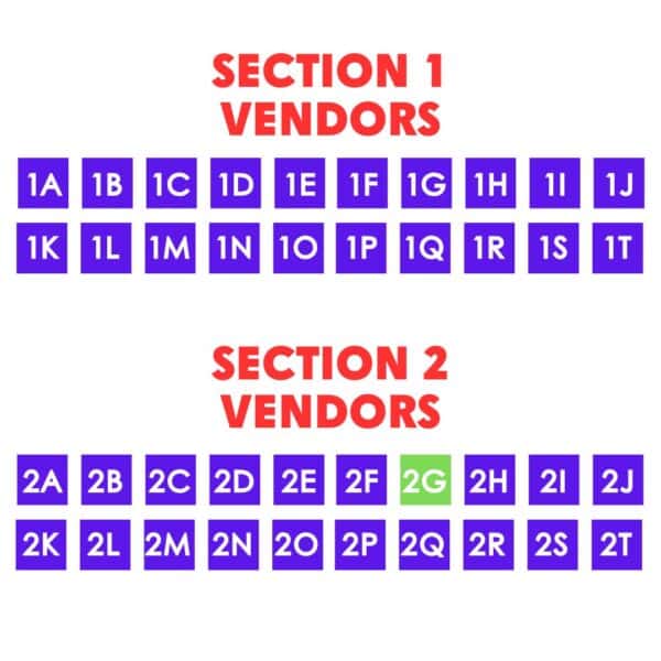 10' x 10' Vendor Space 2G