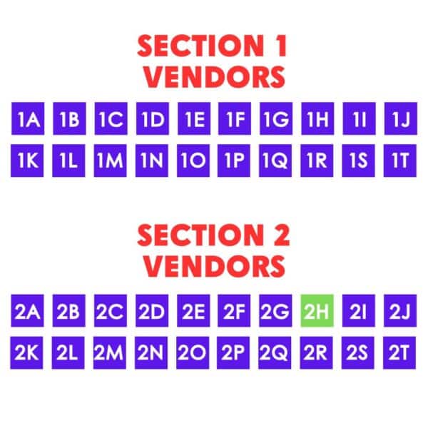 10' x 10' Vendor Space 2H