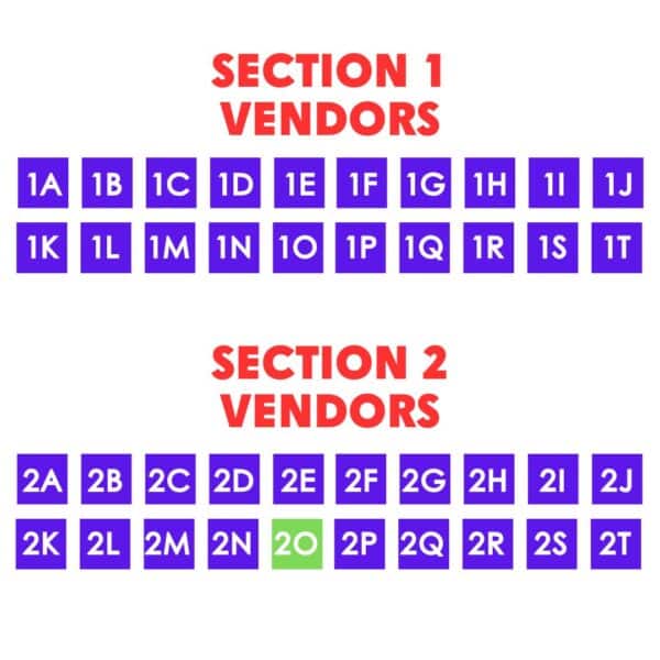 10' x 10' Vendor Space 2O