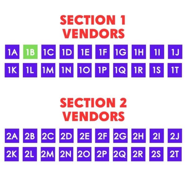 10' x 10' Vendor Space 1B